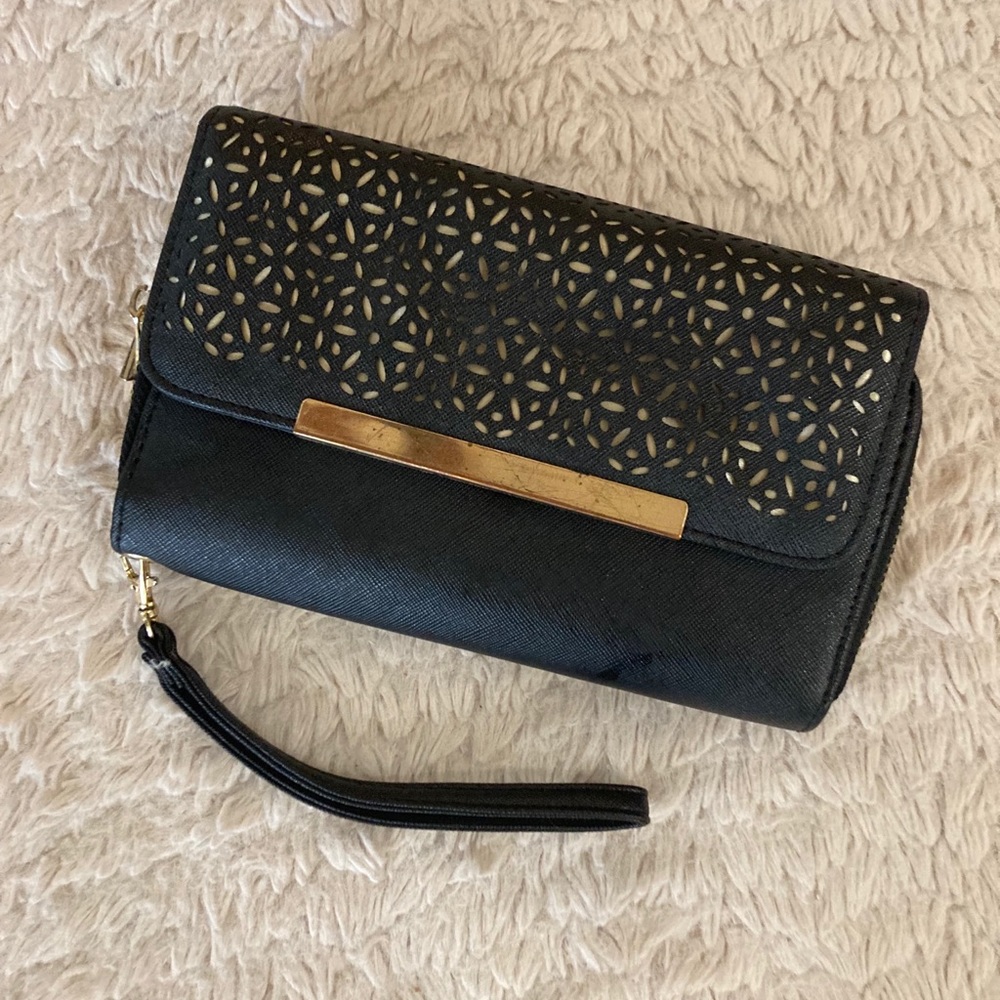Black clutch/wallet purse